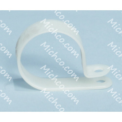 Image of product Clamp, Cable, Nylon, 1.25-Dia., Natural