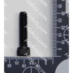 Image of product Screw, Socket Heavy Duty Cap, 1/4"-20 X 1.0", Zinc, Black