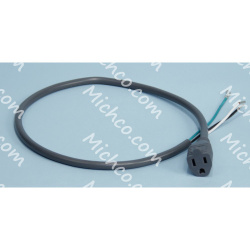 Image of product Cord, 14 Gauge / 3, 35.0-Long, W/ Receptacle