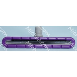Image of product Tool, Floor, 1.5"X 14"L E-Z Glide W/Brush,plas,pu (546PTB