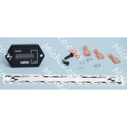 Image of product Gauge, Hourmeter, 14-48VDC, LCD, Right
