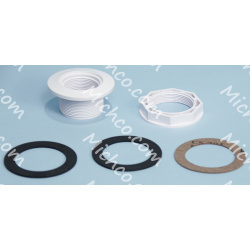 Image of product Fitting, Plastic, PF24 /PF24 Bh, White