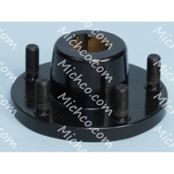 Image of product Hub Assembly, Wheel, 5 Bolt 4.50BC Tape