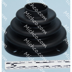 Image of product Boot, Bellows, 3.1-Long 4.4-Wide 2.8-Hole 1-Hole