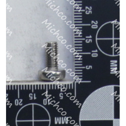 Image of product Screw, Pan Heavy Duty Phillips Head Screw, M5 X 10, Stainless Steel
