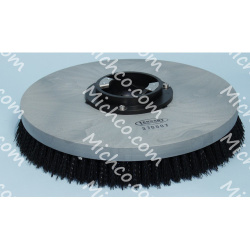 Image of product Brush Assembly, Disk, Scrub, 17.0"-Dia., Polypropylene