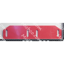 Image of product Skirt, Rubber, .25, 2.81-Wide 12.24-Long, 04/ Sl