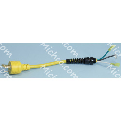 Image of product Cord, Pigtail, Twist Lock Assembly W/ Strain Relief