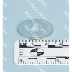 Image of product Washer, Flat, 1/4" X 1.0", Zinc