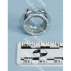 Image of product Nut Hex Head Nylon Lock - Thin 1/2-13