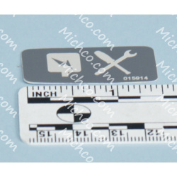 Image of product Decal Brush Wear Indicator
