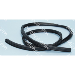 Image of product GASKET BULB RUBBER L.1640MM SIP