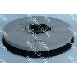 Image of product Brush Assembly, Disk, Scrub, 18.0"-Dia., Polypropylene