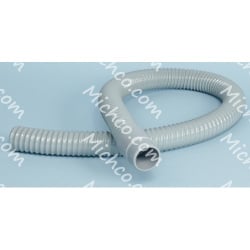 Image of product Hose Assembly, W/1 Cuff 1.5-Dia. 46-Long, Gray
