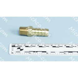 Image of product Barb 7/16X1/4 Brass E00039