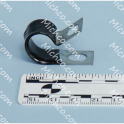 Image of product Clamp, Cable, Steel, 0.50-Dia. (INSULATED