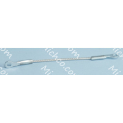 Image of product Cable, Stainless Steel .13-Dia. 6.6-Long .26EYE / .26EYE