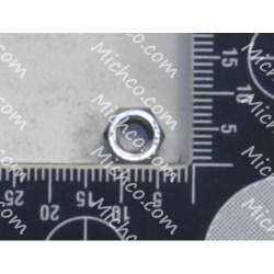 Image of product Nut M5 -0.8 Hex Nylon Insert