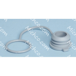 Image of product Plug - Drain Hose -1.5"- Light Gray