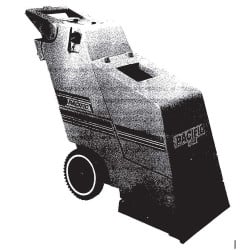 Image of product Manual Pacific Steamex Model PXT-16 Carpet Extract