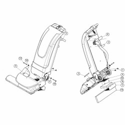 Image of product Manual Pacific Steamex Wav-26 Upright Wide Area Va