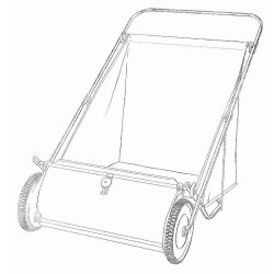 Image of product Manual Parker AMC MS-6325 Lawn Sweeper