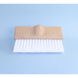 Image of product 10" Wide Flag Tip White High Low Vehicle And Window Brush With Out Handle