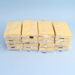 Image of product MMac Light Duty White Scrub With Yellow Spong