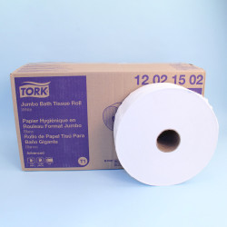 Image of product Tork 2ply Toilet Tissue 1600'/Roll 6 rolls per case10"