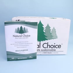 Image of product COPY PAPER BULK WHITE 20# 8.5X11