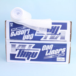 Image of product Mighty Mac Low Density Liner  1.3 Clear 38"x58" Rolls 4 x 25Each, 100 Per Case