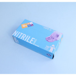 Image of product Safety Zone Nitrile Blue Disposable Glove No Powder, Extra Large