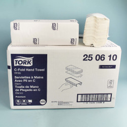 Image of product SCA Tork C-Fold Bleached Towel 250610