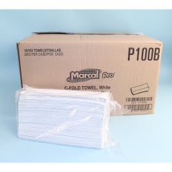 Image of product Marcal Pro C-Fold White Paper Towel 2400/cs