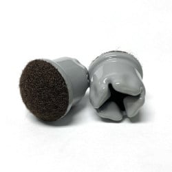 Image of product Slip-ON Floor Savers 1.25" Size 100 Each Grey Sleeve