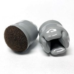Image of product Slip-ON Floor Savers 1.50" Size 48 Each Grey Sleeve
