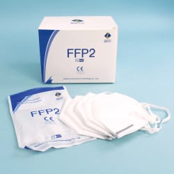 Image of product FFP2 Face Filter Mask, 50 per Box, 5/Pack in box