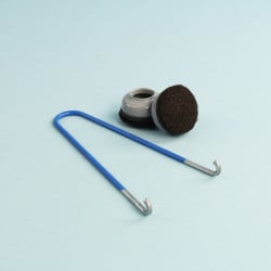 Image of product Slip-Over Floor Savers 1.25" Size 100/Package, w/ Tool