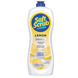 Image of product Soft Scrub Lemon 6/ 36 Oz. Bottles Per Case