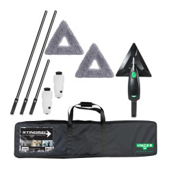 Image of product Unger StingRay Microfiber System Deluxe Kit 11' SRKB7