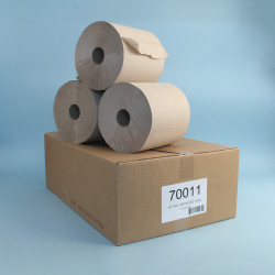 Image of product CTC Brown Roll Hand Towel 8" Wide, 800' 70011