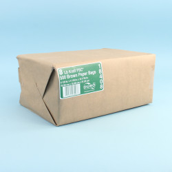 Image of product Paper Sacks 8# Kraft SOS Bag 500/Cs