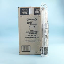 Image of product Dart 2OZ Portion Cup Clear    200PC