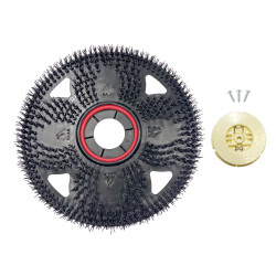 Image of product Malish Flex Scrub Black 80 Grit 17" W/Center Lock Holder