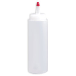 Image of product 8 OZ COMM. CYL, POLY, NAT 28/400