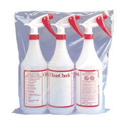 Image of product 32 OZ CLEAN CHECK 3PACK W/SPRAYERS