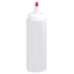 Image of product 8 OZ MDPE SQUEEZE BOT W/YORKER SPT