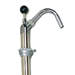 Image of product D-22 CHROME PLATED DRUM PUMP#170108