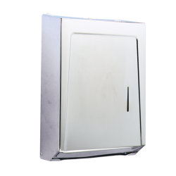 Image of product C-FOLD TOWEL DISPENSER  WHITE ENAM.