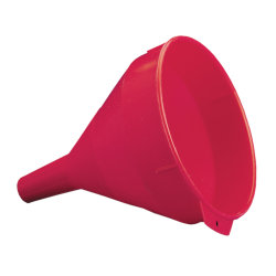Image of product 64 OZ. FUNNEL W/BRASS SCREEN-RED